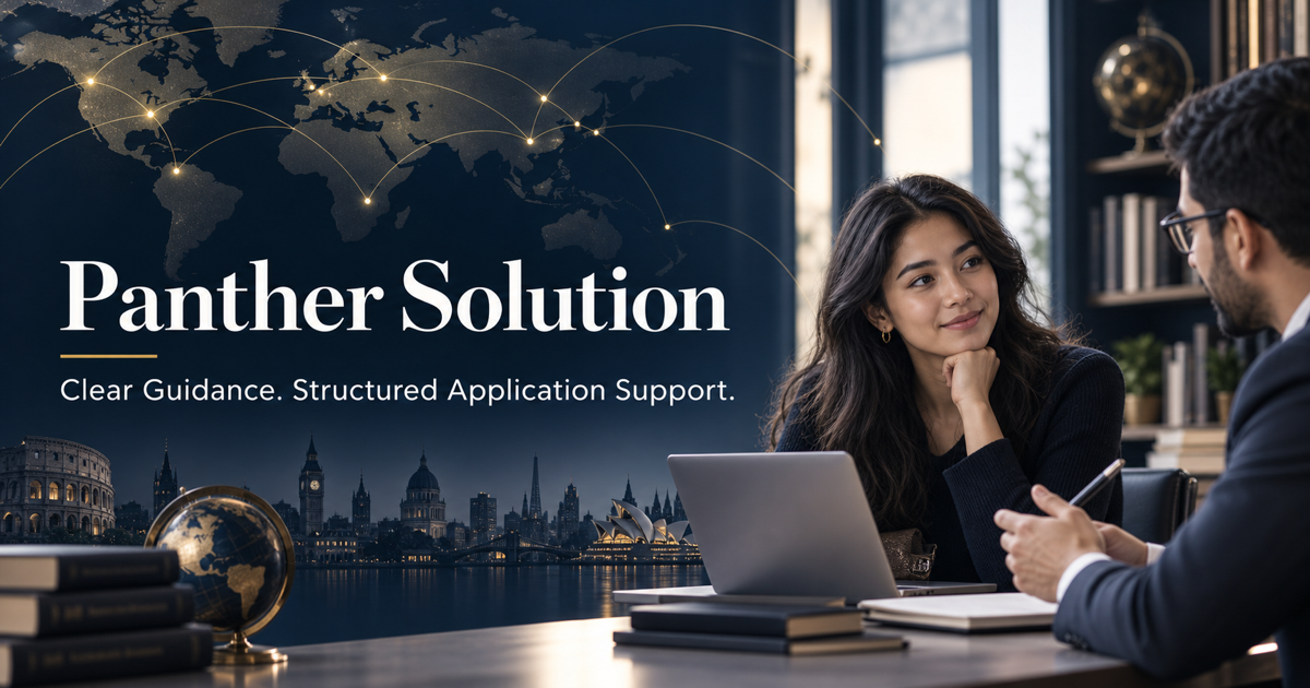 Panther Solution international graduate application support
